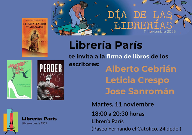 Día de las librerías en librería París